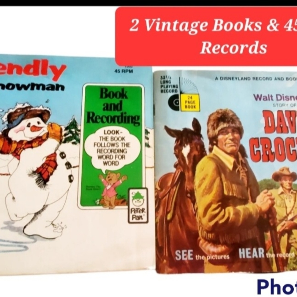 2 Vintage Books & Records